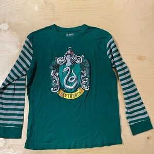 Harry Potter Green Slytherin Shirt Medium (MX)